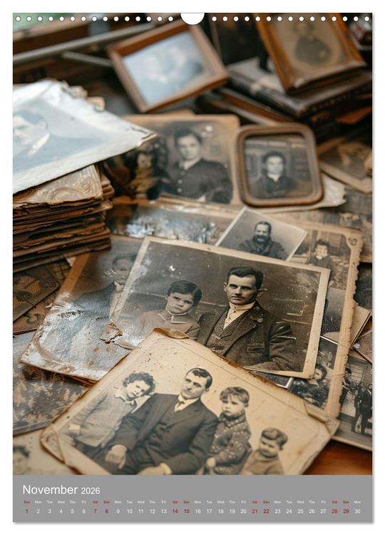 Produktbild: In Love with the Past (Wall Calendar 2026 DIN A3 portrait), CALVENDO 12 Month Wall Calendar