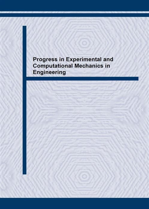 Produktbild: Progress in Experimental and Computational Mechanics in Engineering