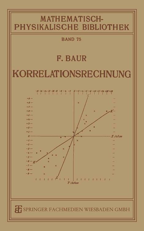Produktbild: Korrelationsrechnung