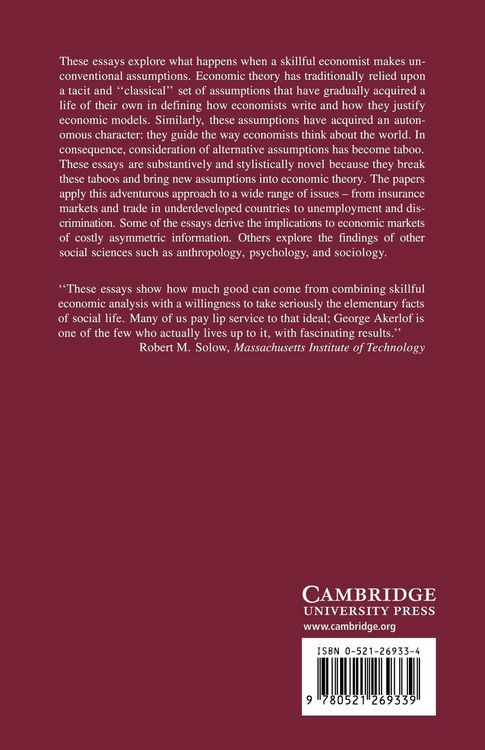 Produktbild: An Economic Theorist's Book of Tales
