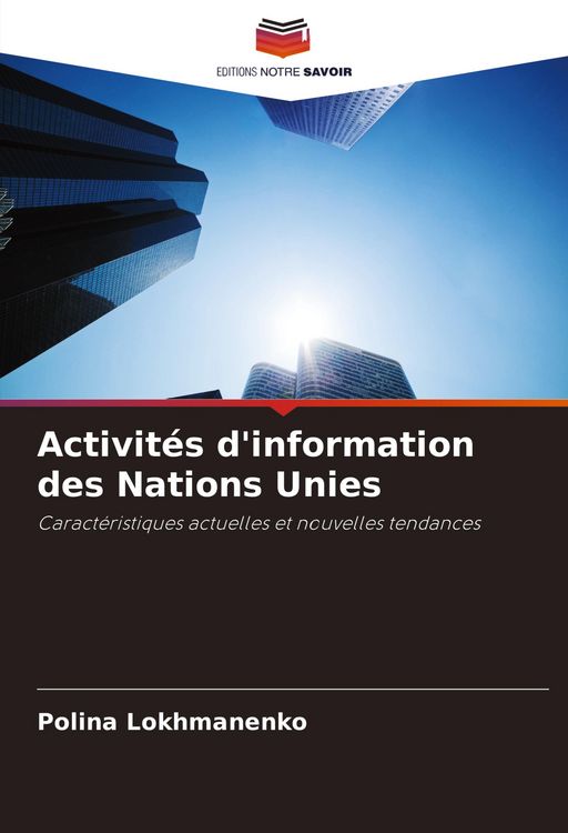 Produktbild: Activit&eacute;s d'information des Nations Unies