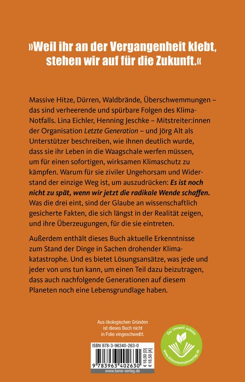 Produktbild: Die letzte Generation &ndash; das sind wir alle