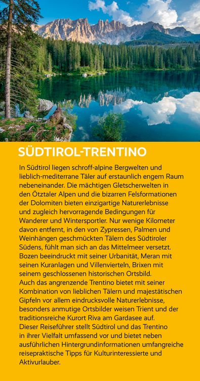 Produktbild: TRESCHER Reisef&uuml;hrer S&uuml;dtirol und Trentino