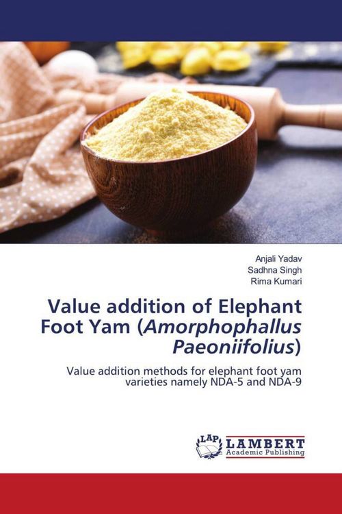 Produktbild: Value addition of Elephant Foot Yam (Amorphophallus Paeoniifolius)
