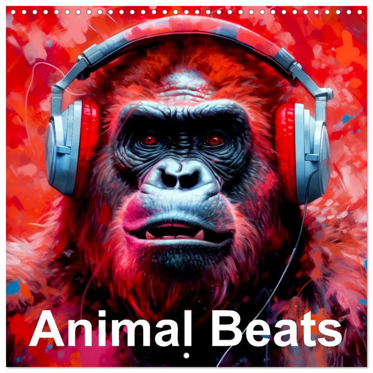 Produktbild: Animal Beats (Wall Calendar 2026 12 &times; 12 Inch) CALVENDO 12 Month Wall Calendar
