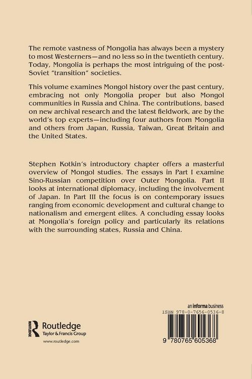 Produktbild: Mongolia in the Twentieth Century