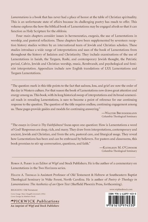 Produktbild: Great Is Thy Faithfulness?