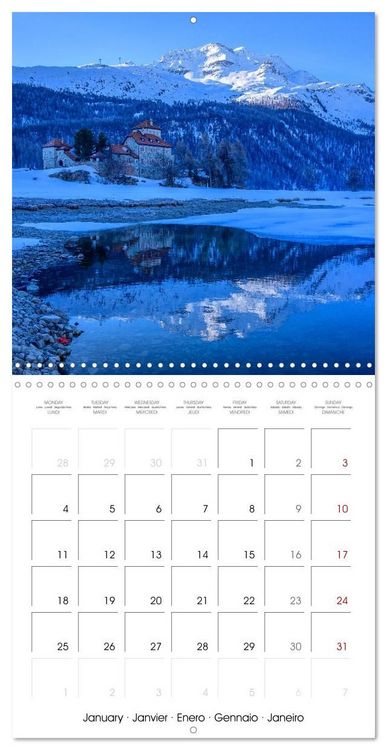 Produktbild: Beautiful Switzerland (Wall Calendar 2027 12 &times; 12 Inch) CALVENDO 12 Month Wall Calendar