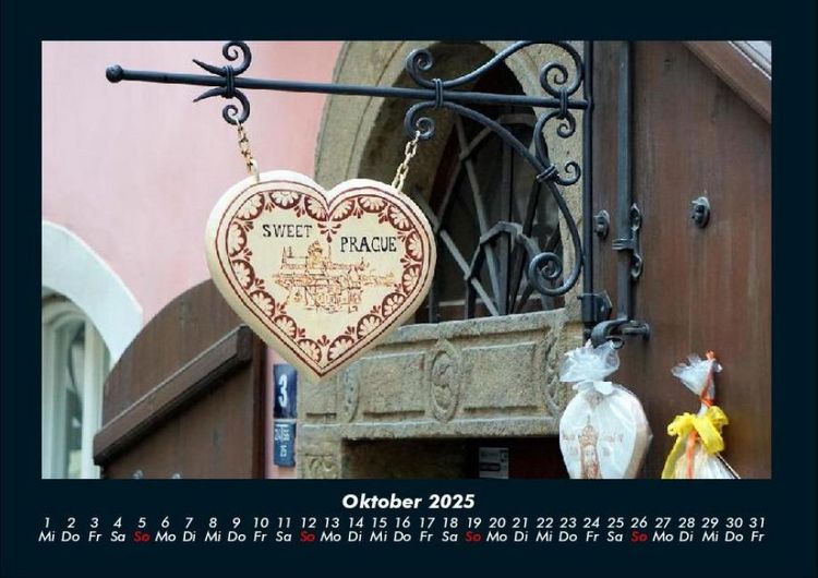 Produktbild: Prag 2025 Fotokalender DIN A4