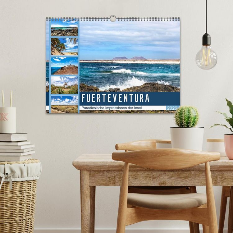 Produktbild: FUERTEVENTURA Paradiesische Impressionen der Insel (Wandkalender 2026 DIN A3 quer), CALVENDO Monatskalender