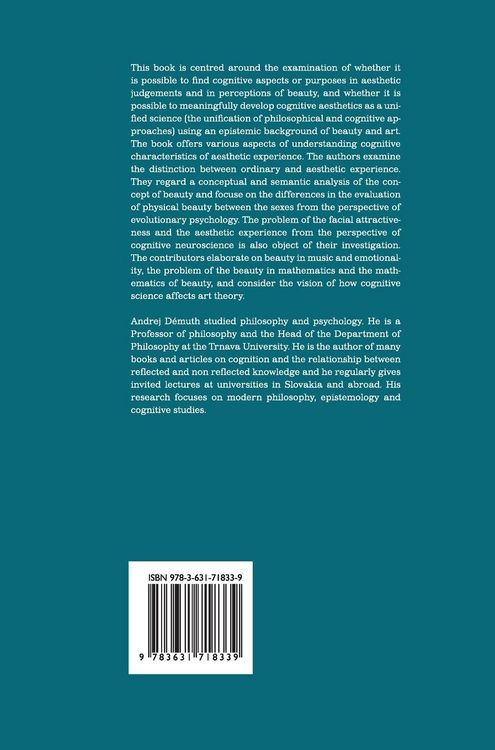 Produktbild: Cognitive Aspects of Aesthetic Experience &ndash; Introduction