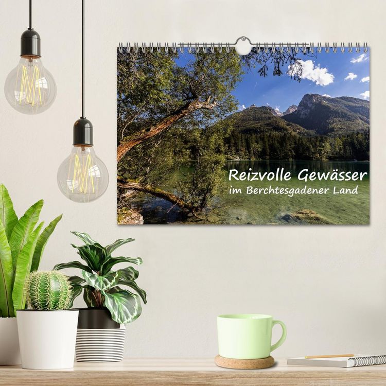 Produktbild: Reizvolle Gew&auml;sser im Berchtesgadener Land (Wandkalender 2026 DIN A4 quer), CALVENDO Monatskalender