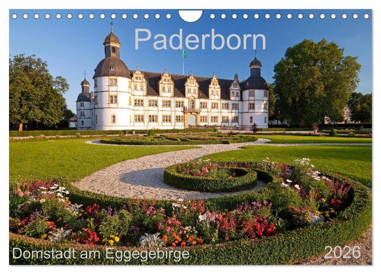 Produktbild: Paderborn Domstadt am Eggegebirge (Wandkalender 2026 DIN A4 quer), CALVENDO Monatskalender