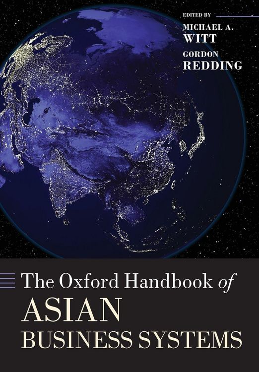 Produktbild: The Oxford Handbook Of Asian Business Systems