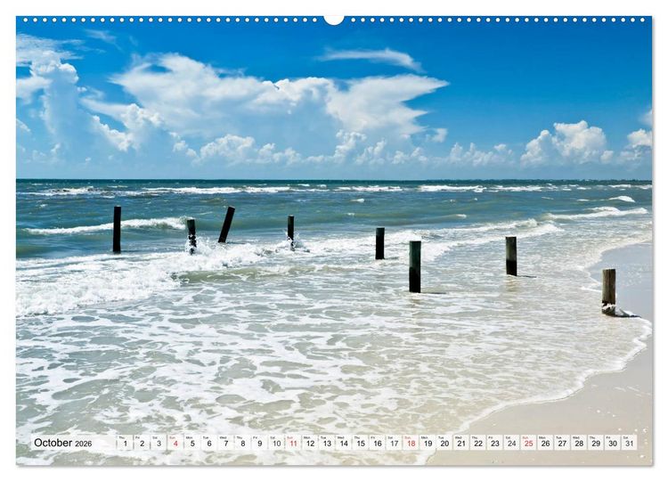 Produktbild: FLORIDA The Sunshine State (High Quality Premium Wall Calendar 2026 DIN A2 landscape),CALVENDO 12 Month Wall Calendar