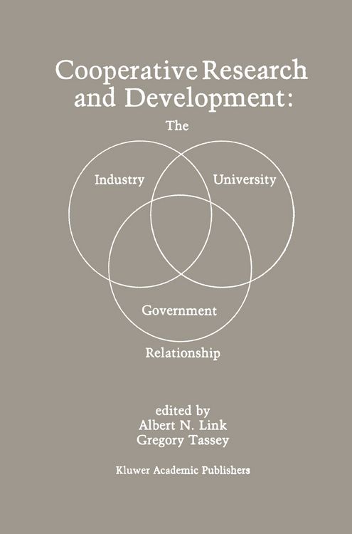 Produktbild: Cooperative Research and Development: The Industry&mdash;University&mdash;Government Relationship