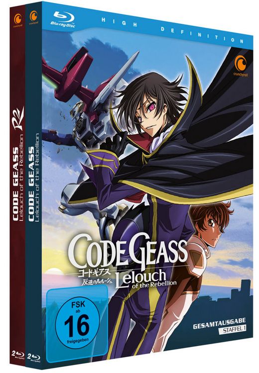 Produktbild: Code Geass - Gesamtausgabe - Staffel 1&2 [8 BRs]