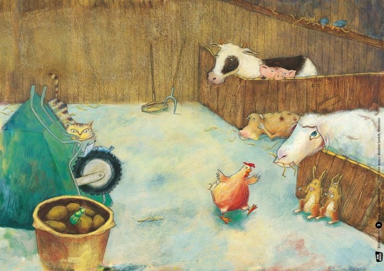 Produktbild: Das Osterk&uuml;ken. Kamishibai Bildkartenset.
