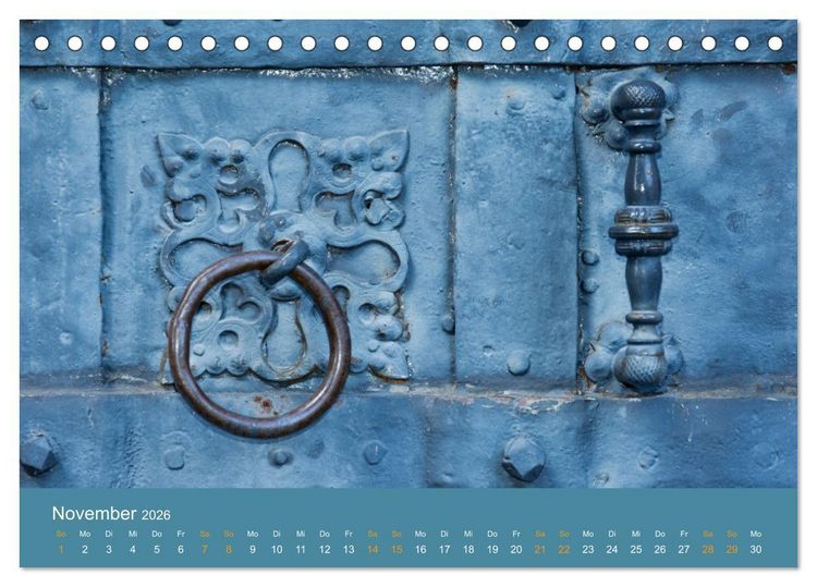 Produktbild: Anklopfen... (Tischkalender 2026 DIN A5 quer), CALVENDO Monatskalender