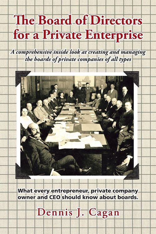 Produktbild: The Board of Directors for a Private Enterprise
