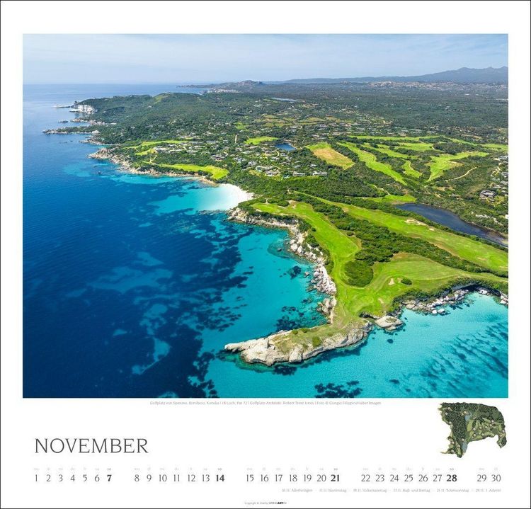 Produktbild: Golf Kalender 2027