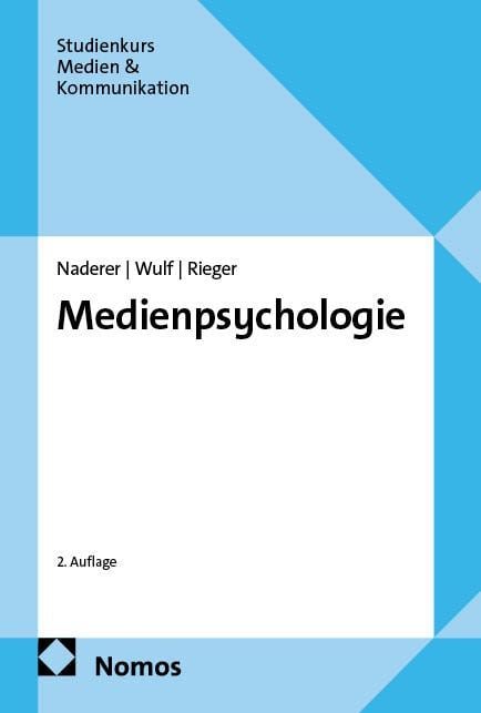 Produktbild: Medienpsychologie