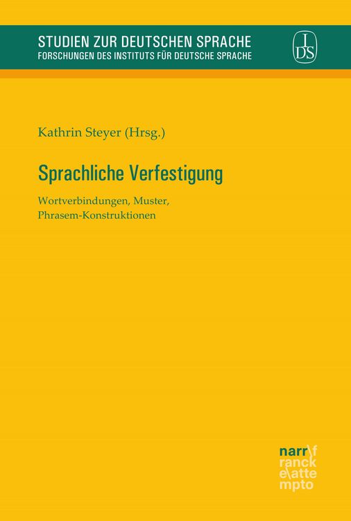 Produktbild: Sprachliche Verfestigung