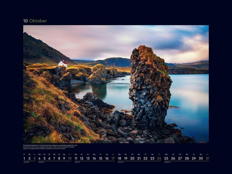 Produktbild: Island - KUNTH Wandkalender 2027