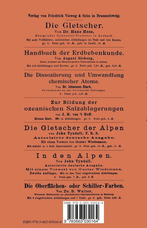 Produktbild: Die Physikalischen Eigenschaften der Seen