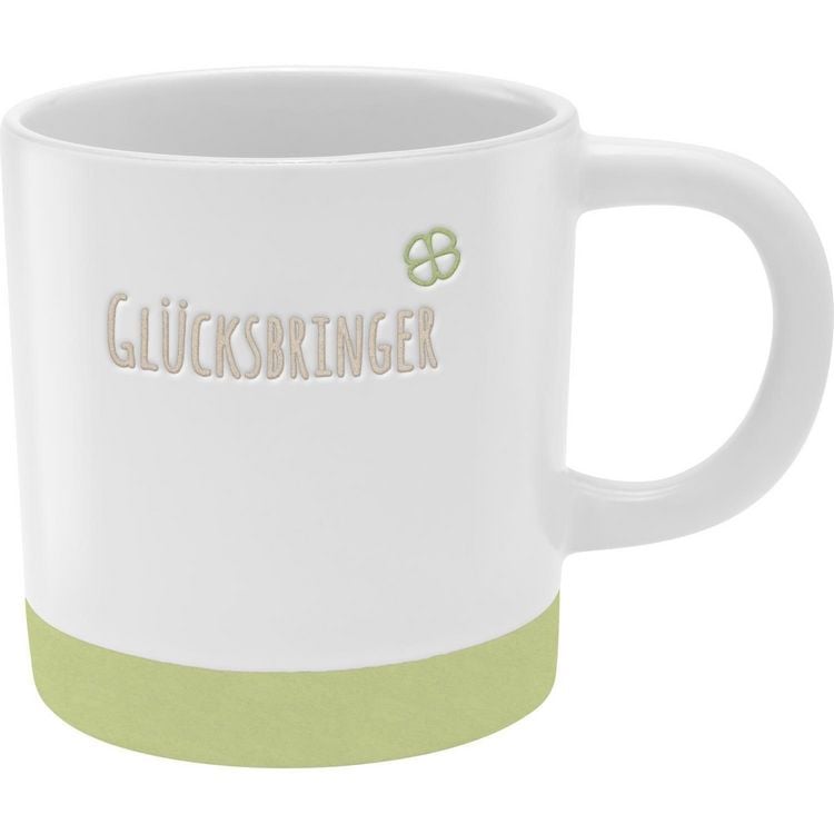Produktbild: GRUSS & CO Tasse mit Gravur "Gl&uuml;cksbringer"