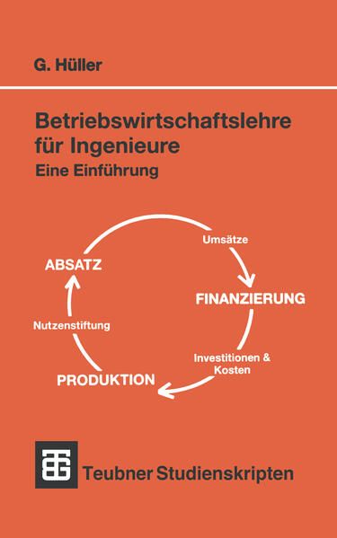 Produktbild: Betriebswirtschaftslehre f&uuml;r Ingenieure