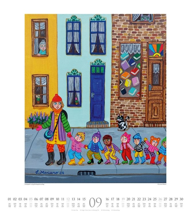 Produktbild: Naive Malerei Kalender 2027