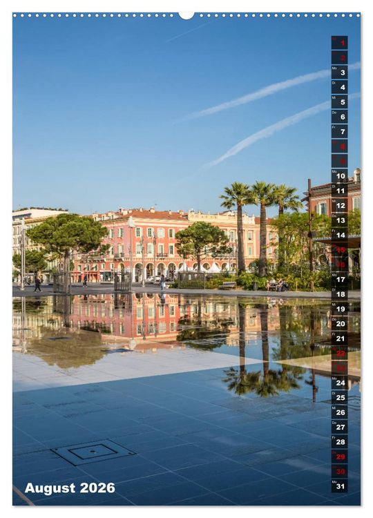 Produktbild: C&Ocirc;TE D&rsquo;AZUR Idyllische Orte (Wandkalender 2026 DIN A2 hoch), CALVENDO Monatskalender