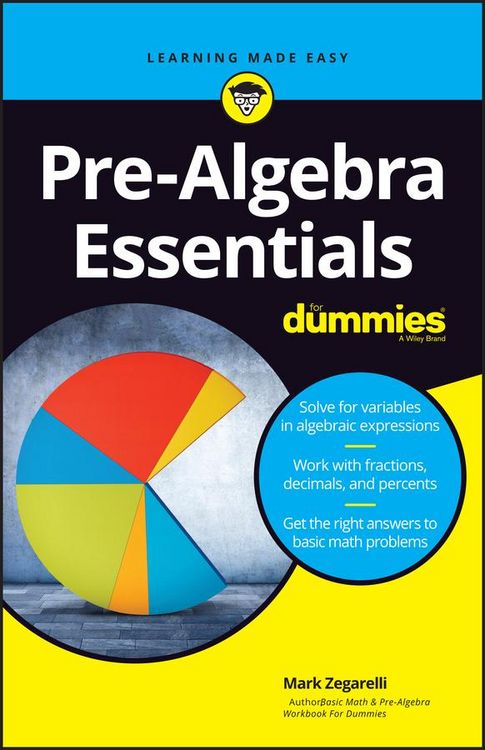 Produktbild: Pre-Algebra Essentials For Dummies