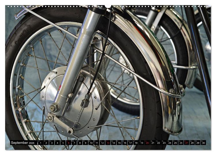 Produktbild: Starflite verkannte Moped Sch&ouml;nheiten (hochwertiger Premium Wandkalender 2026 DIN A2 quer), Kunstdruck in Hochglanz