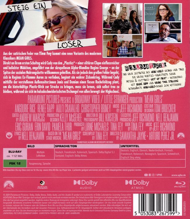 Produktbild: Mean Girls - der Girls Club