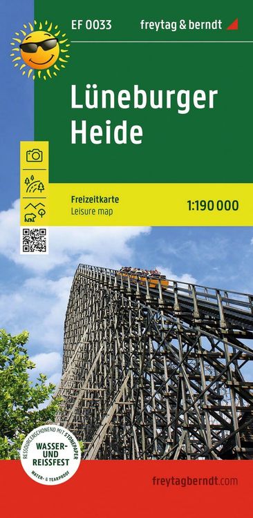 Produktbild: freytag & berndt Freizeitkarte L&uuml;neburger Heide 1:190.000