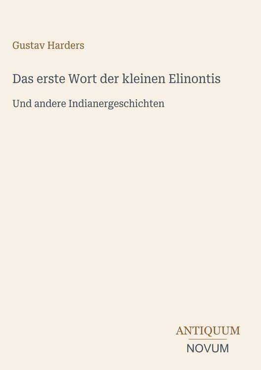 Produktbild: Das erste Wort der kleinen Elinontis