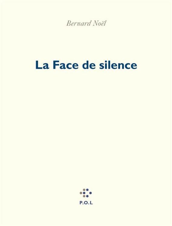 Produktbild: La face du silence