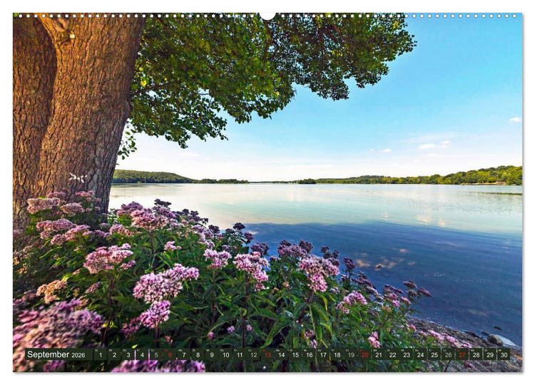 Produktbild: Holsteinische Schweiz - F&uuml;nf-Seen-Landschaft (Wandkalender 2026 DIN A2 quer), CALVENDO Monatskalender