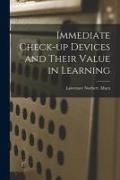 Produktbild: Immediate Check-up Devices and Their Value in Learning