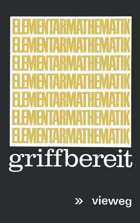 Produktbild: Elementarmathematik griffbereit