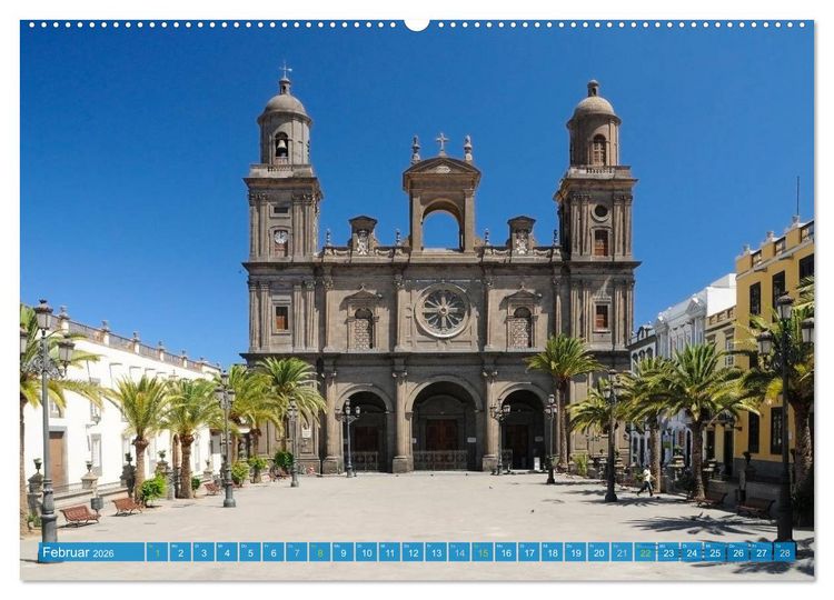 Produktbild: Gran Canaria 2026 (hochwertiger Premium Wandkalender 2026 DIN A2 quer), Kunstdruck in Hochglanz