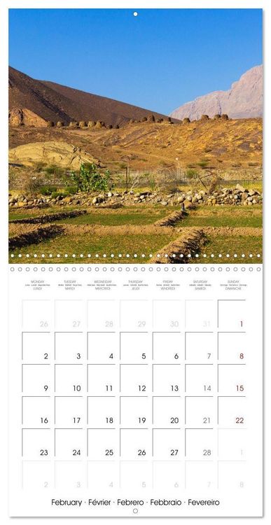 Produktbild: Oman, country of deserts (Wall Calendar 2026 12 &times; 12 Inch) CALVENDO 12 Month Wall Calendar