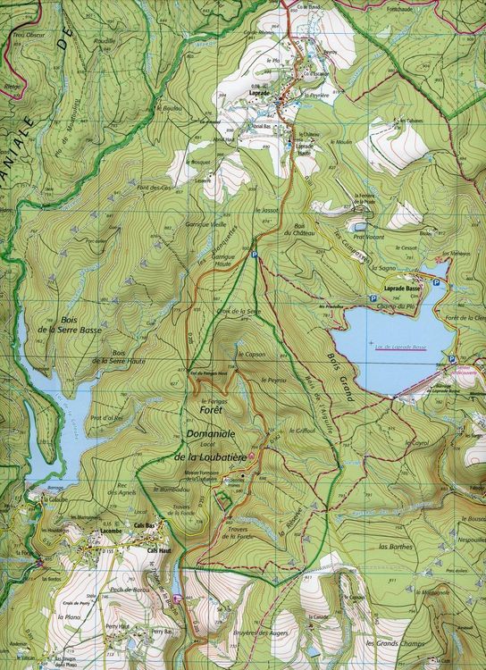 Produktbild: Montagne Noire (Ouest).Revel Labrugui&egrave;re.PNR Haut Languedoc