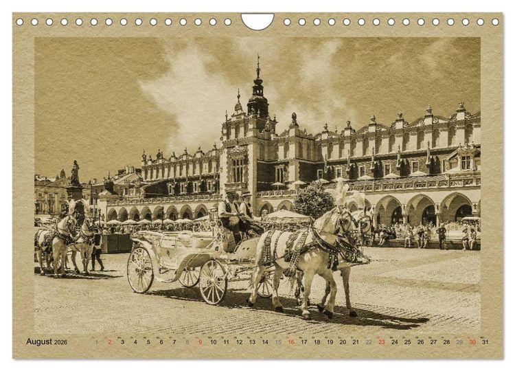Produktbild: Polen &ndash; Ein Kalender im Zeitungsstil (Wandkalender 2026 DIN A4 quer), CALVENDO Monatskalender