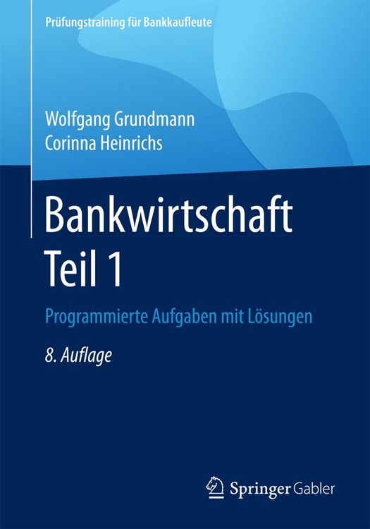 Produktbild: Bankwirtschaft Teil 1