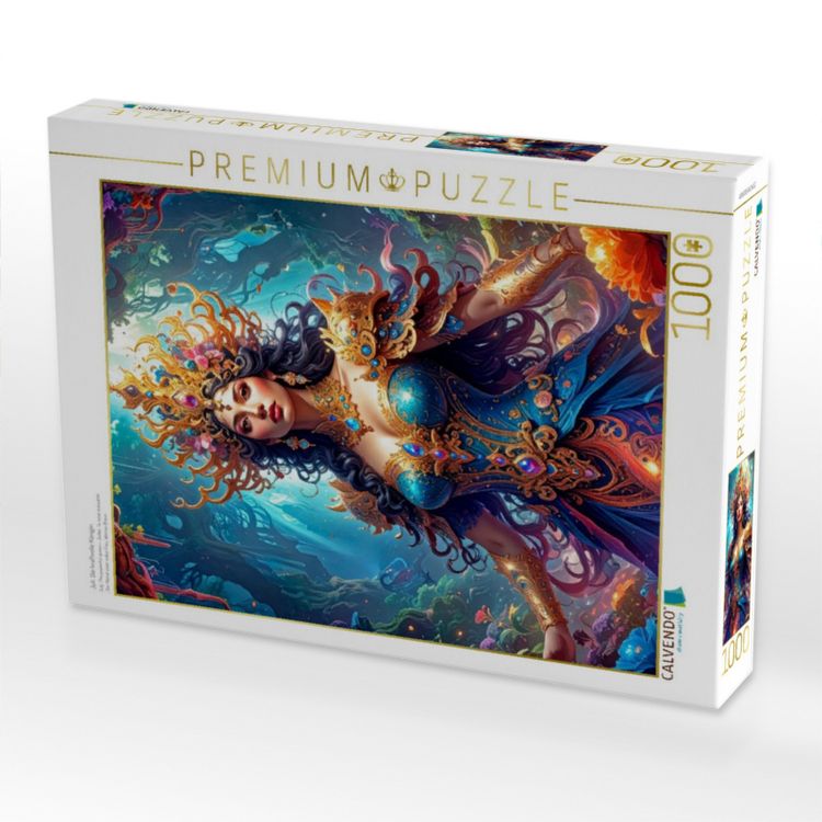 Produktbild: CALVENDO Puzzle Juli: Die kraftvolle K&ouml;nigin | 1000 Teile Lege-Gr&ouml;&szlig;e 64x48cm Foto-Puzzle f&uuml;r gl&uuml;ckliche Stunden