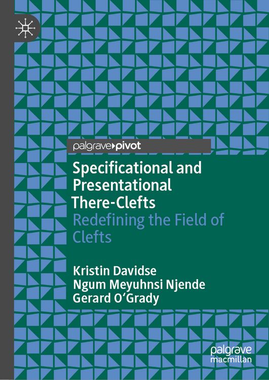 Produktbild: Specificational and Presentational There-Clefts