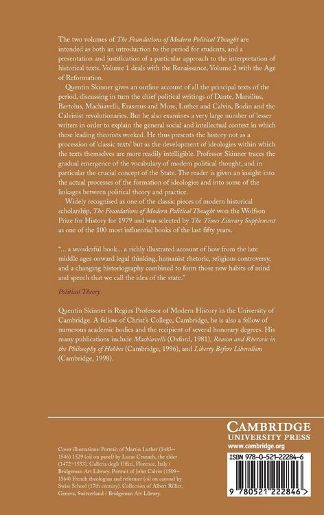 Produktbild: The Foundations of Modern Political Thought